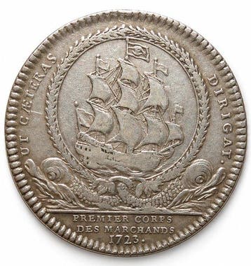 Frankrijk. Louis XV – Jeton en argent du Premier Corps des