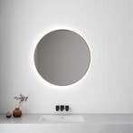 LED Spiegel 80cm 18W | Geborsteld Messing | Dimbaar Touch, Verzenden, Nieuw