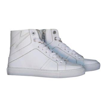 Zadig & Voltaire • hoge witte sneakers • 36, Zadig & Voltaire, Verzenden, Wit, Nieuw