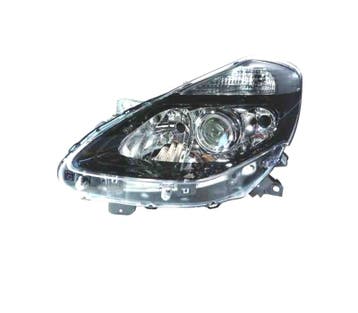 Phare Gauche Pour Renault Clio III Collection 09-12 Noir, Verzenden