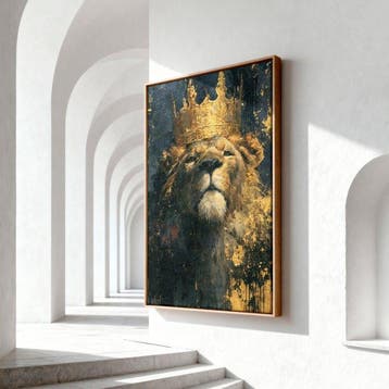 Iconica - The Sovereign Lion - unique 1/1 XXL (150 x 100 cm)
