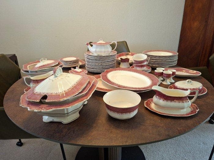 Alfred Meakin Marlborough - Tafelservies (88) - Porselein -, Antiek en Kunst, Antiek | Meubels | Tafels