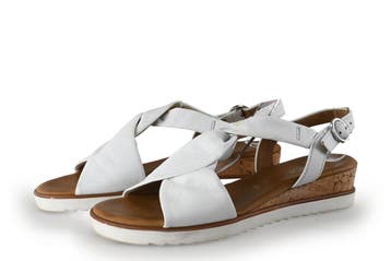 Gabor Sandalen in maat 40 Wit, Kleding | Dames, Verzenden, Wit, Gabor, Sandalen of Muiltjes