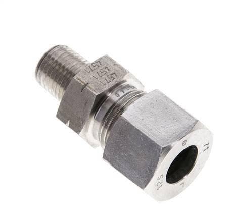 1/4 NPT mâle x 12S Anneau de coupe droit en acier, Doe-het-zelf en Bouw, Overige Doe-Het-Zelf en Bouw, Verzenden