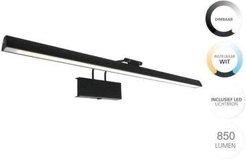 2dekans | Steinhauer Litho LED - Wandlamp Modern - Zwart -, Ophalen of Verzenden