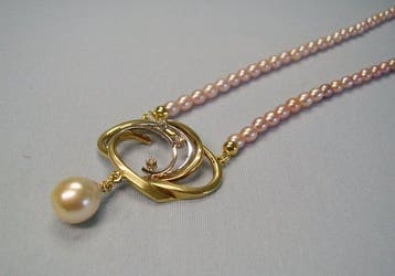 Other brand - Collier - 14 carats Or jaune, Or blanc -, Nieuw