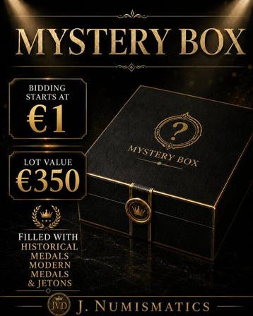 Europe, Pays-Bas. Mystery Box – Historical Medals, Modern