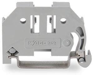 Wago 6mm Sans Vis Rail DIN Butée Grise - 249-116 [10 Pièces], Verzenden