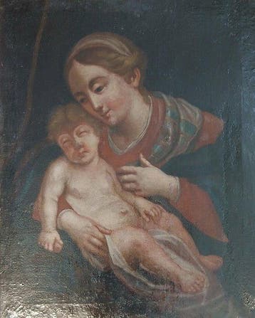 Italiaanse school (XVIII) - Scena religiosa