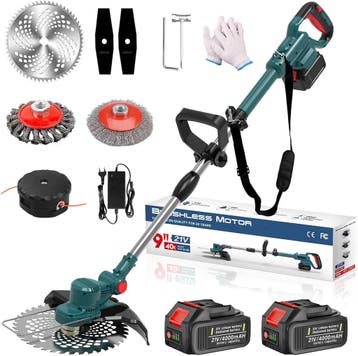 Accu Grastrimmer 21V met 2 accus | Tweede kansje | OP = OP, Tuin en Terras, Hengriacly, Verzenden, Accu, Zo goed als nieuw