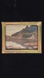 Lorenzo Delleani (1840-1908) - Veduta, Antiek en Kunst