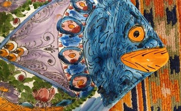 Skyros - Plat - Céramique - Plat poisson