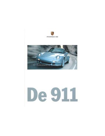1997 PORSCHE 911 BROCHURE NEDERLANDS, Ophalen of Verzenden