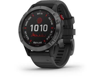 Garmin fnix 6 Pro Solar - Smartwatch - Hartslagsensor, Verzenden, Zo goed als nieuw, Garmin