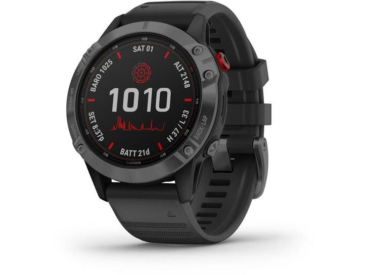 Garmin fnix 6 Pro Solar - Smartwatch - Hartslagsensor, Bijoux, Sacs & Beauté, Montres connectées, Envoi