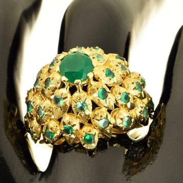 Bague - 18 carats Or jaune, Bijoux, Sacs & Beauté