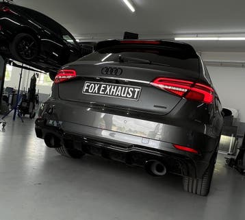 FOX Audi A3 - 8V Sportback quattro Facelift einddemper uitga, Auto-onderdelen, Verzenden, Nieuw