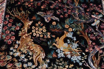 Silk Hereke Signed Ozipek Carpet with 10/10 Quality - Pure, Nieuw