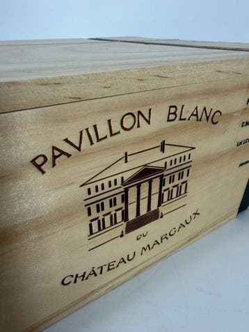 2018 Chateau Margaux, Pavillon Blanc - Bordeaux, Margaux - 3, Verzamelen, Nieuw