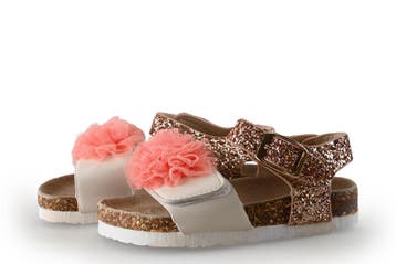 Colors of California Sandalen Meisjes in maat 24 Roze, Verzenden, Schoenen