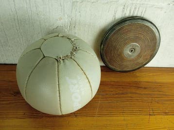 Medicijnbal en discus