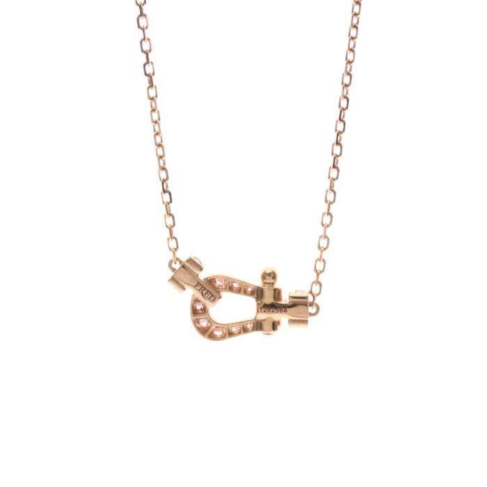 Fred - Ketting met hanger roze goud, Bijoux, Sacs & Beauté, Bijoux anciens
