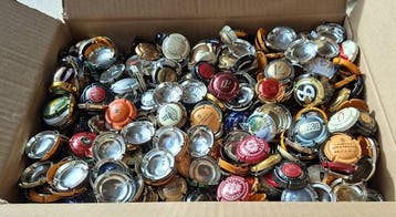 Collectie champagnecapsules
