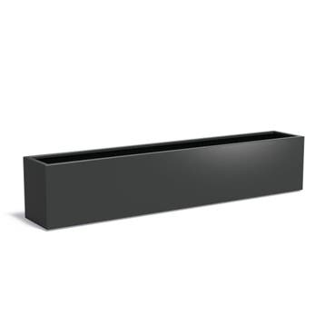 Aluminium plantenbak 300x50x60cm - Met bodem, 100 cm of meer, Nieuw, Metaal, 60 cm of meer