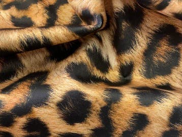 Zachte Animalier-stof van microvezel met een fluweelzachte