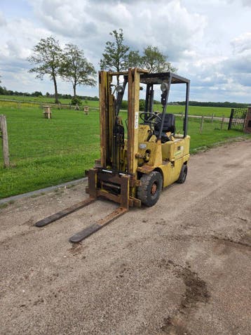Veiling: Heftruck Mitsubishi FD18 Diesel 1800kg, Ophalen