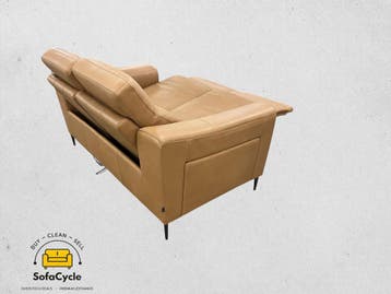 Medalounger 2-zit cognac met relaxfunctie – tweedehands, Verzenden, Nieuw