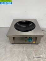 RVS Bohner Inductie Wok Wokplaat met wokpan 5 kW 400V Horeca, Ophalen of Verzenden, Nieuw in verpakking