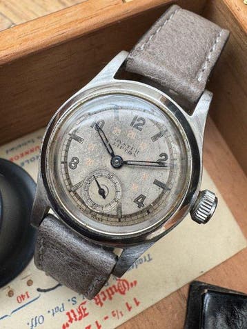 Rolex - Oyster Lipton Military Dial vintage patina - 3136 -