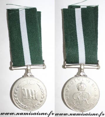 Pakistan Medaille 1948 (MuntenenBankbiljetten-Penningen), Verzenden