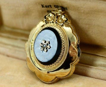 Handmade - Hanger - 18 karaat Goud gevuld, Geel goud, -