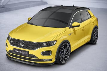 Voorspoiler | Cupspoilerlip voor VW T-Roc (A1) R-Line CSL402, Verzenden, Nieuw