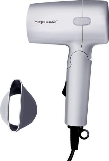 Fohn - Haardroger - Reisfohn - 1200W - Wit - Aigostar •, Handtassen en Accessoires, Uiterlijk | Haarverzorging, Verzenden, Nieuw