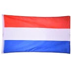 Nederlandse vlag 90 bij 150cm, Verzamelen, Verzenden, Nieuw