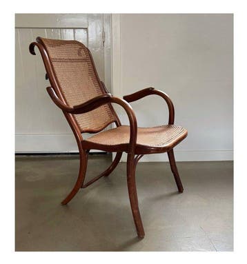 Thonet - Michael Thonet - Fauteuil - Kapperstoel, model nr., Antiek en Kunst