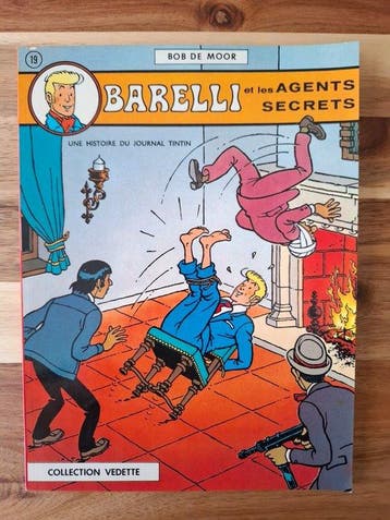Barelli T2 - Barelli et les agents secrets + dédicace - B -, Nieuw