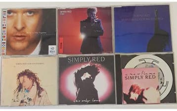 Bundel van 9 Simply Red CD Singles, Cd's en Dvd's, Verzenden, Nieuw in verpakking