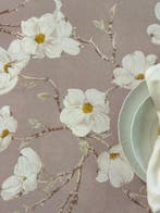 Elegante tafelkleed voor grote tafels. Engels landhuis. -