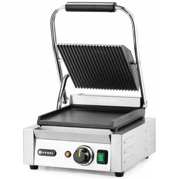 Contact-/Paninigrill | Enkel | Glad/Gegroefd Oppervlak, Verzenden, Nieuw in verpakking
