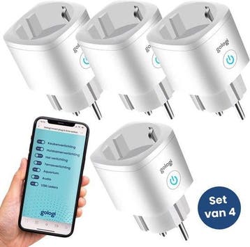 2dekans | Gologi Slimme stekker - Smart plug -, Ophalen of Verzenden