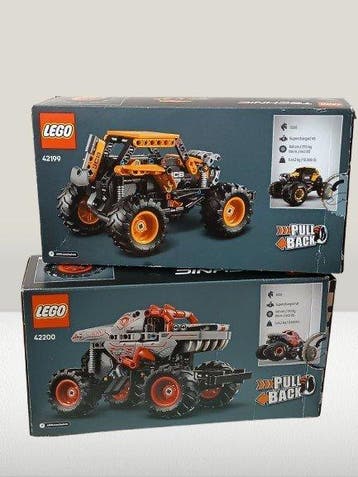 Lego - Technic - 42199, 42200 - Lego - Technic - Monster Jam, Nieuw