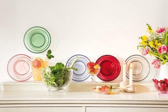 2dekans | VILLEROY & BOCH - Boston gekleurd - Sekt/IJscoupe, Maison & Meubles, Cuisine | Vaisselle, Enlèvement ou Envoi