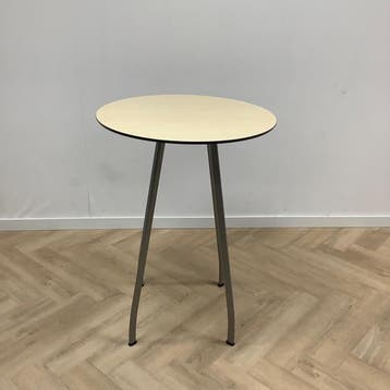 sta-tafel, (hxbxd) 110x80x80 cm, Ahorn blad - metalen poten, Maison & Meubles, Pièces pour table