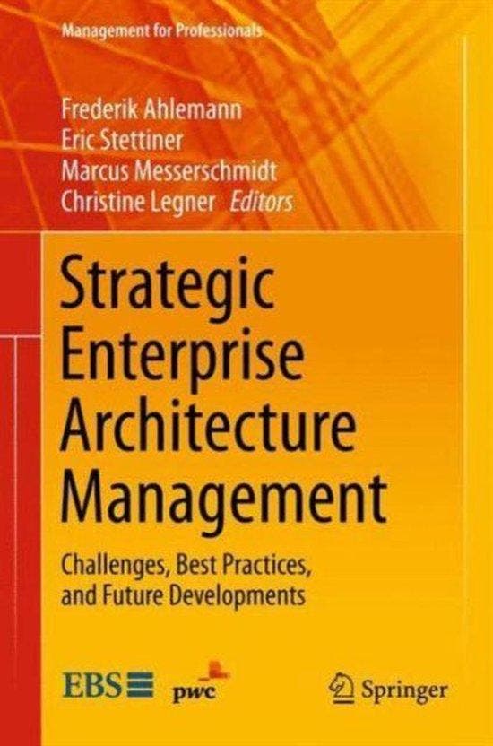 Strategic Enterprise Architecture Management 9783642443800, Livres, Langue | Anglais, Envoi