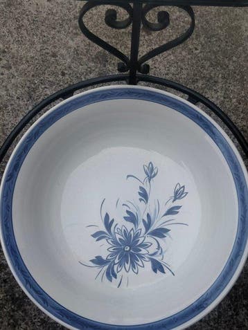 Vintage Waskom - Keramiek - Het voorwerp in de afbeelding is