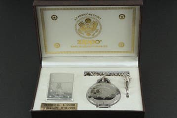 Zippo - Limited Edition Chronograph Watch & Lighter Set -, Nieuw
